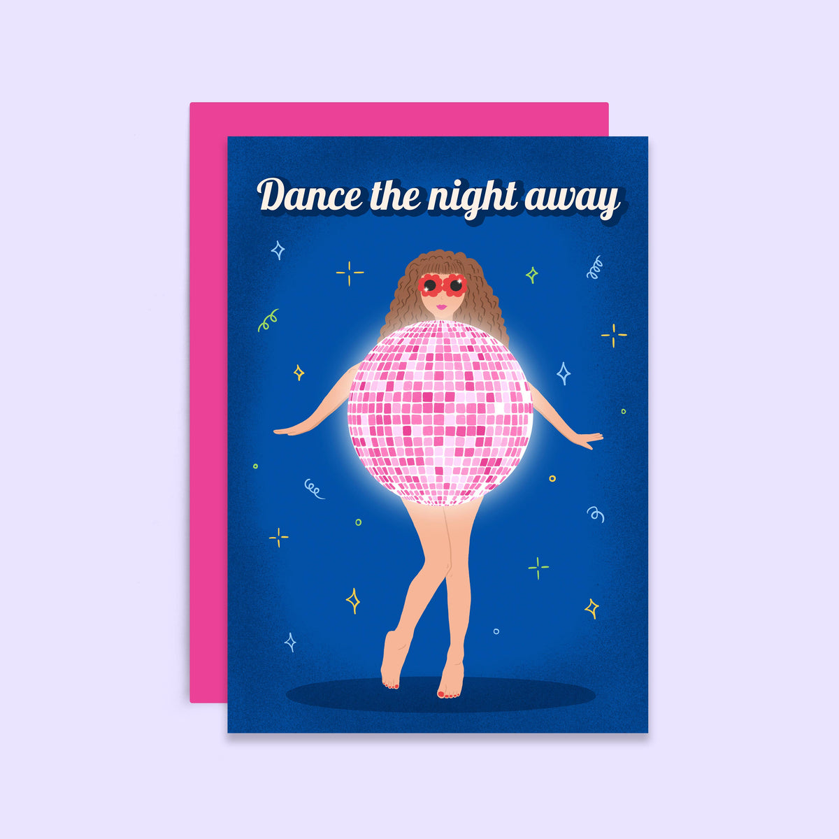 Dance The Night Birthday | Birthday Card For Her |Disco Ball