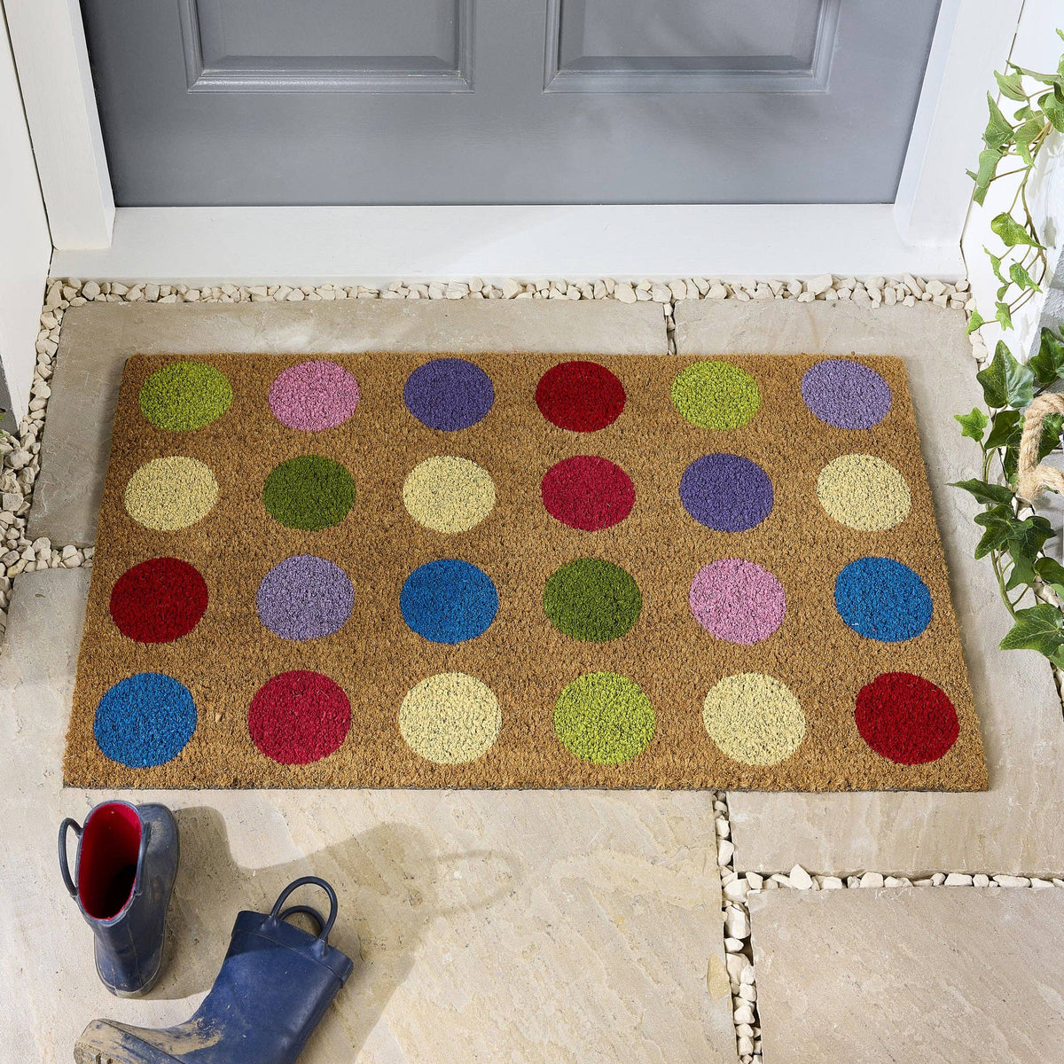 My Mat Printed Coir Spots: 45x75