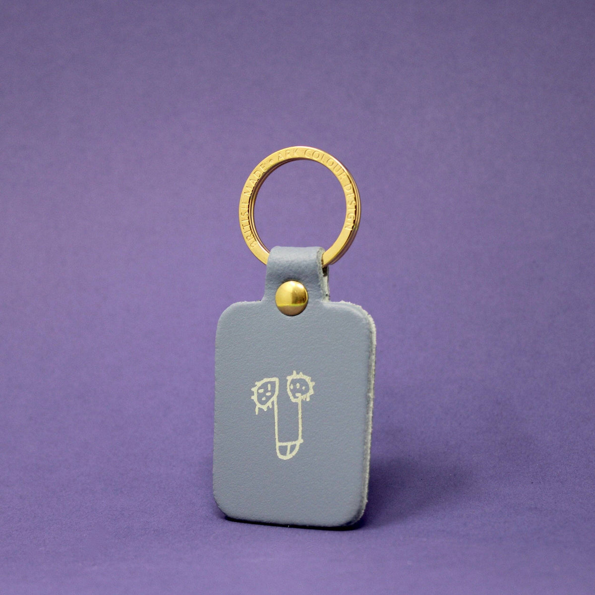 Willy Key Fobs: Pale Pink