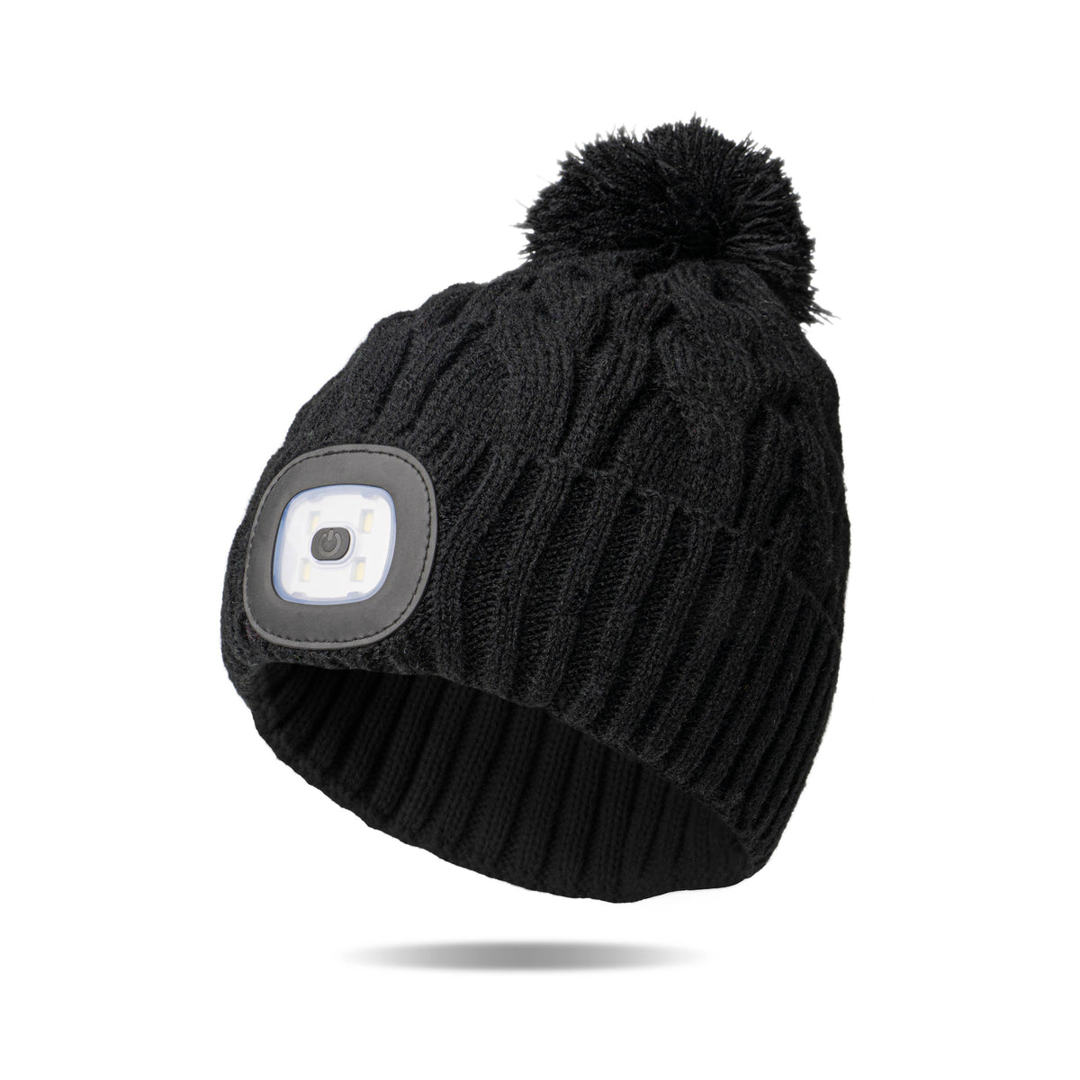 Night Scope® Nova Pom Hat Open Stock: Black