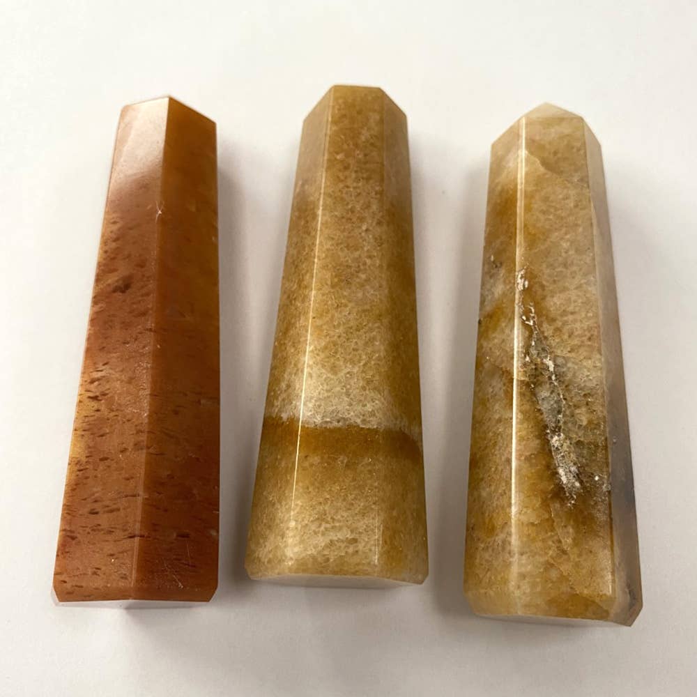 Obelisk Tower, 8-10cm: Rose Quartz