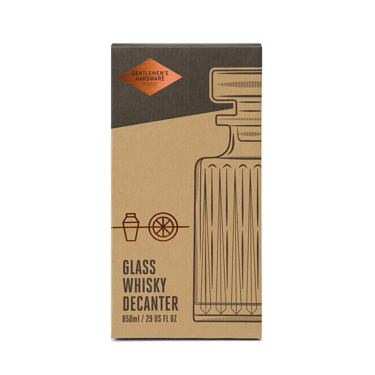Gentlemen&#39;s Hardware Whisky Decanter