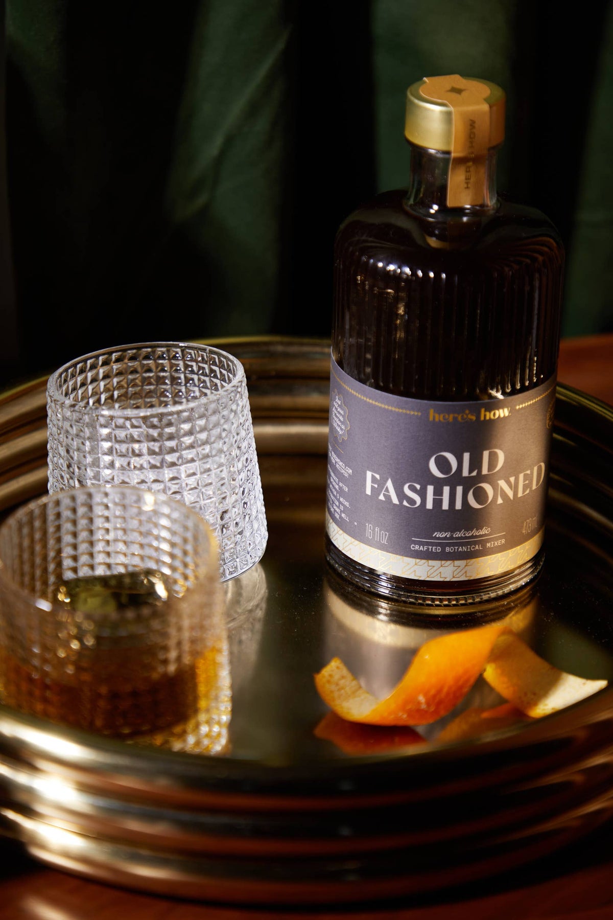 Here&#39;s How Old Fashioned Cocktail Mixer 500ml