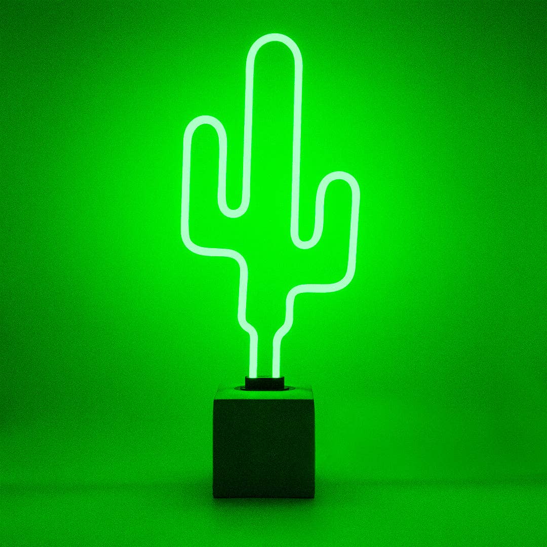 Neon &#39;Cactus&#39; Sign