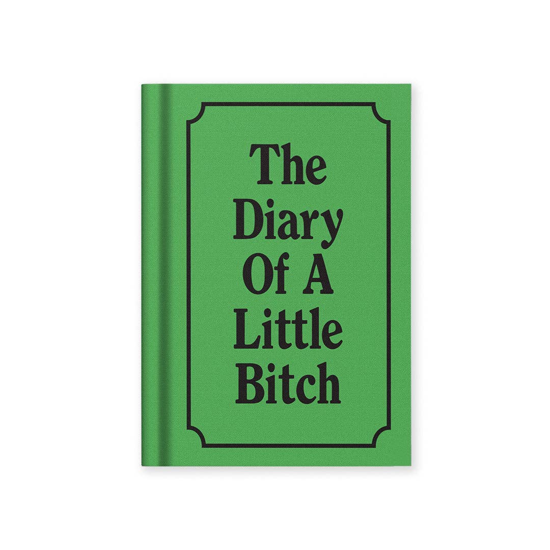 Diary of a Little Bitch A7 Fabric Hardback Notebook (13271)