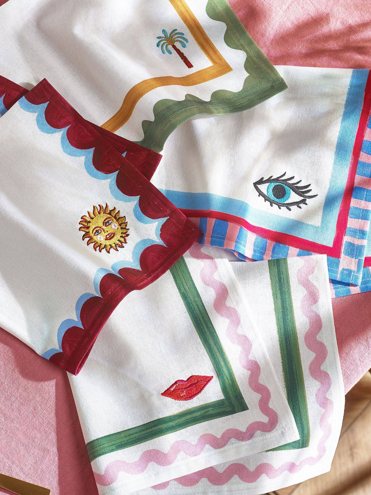Eleanor Bowmer Set of 4 Icon Napkins