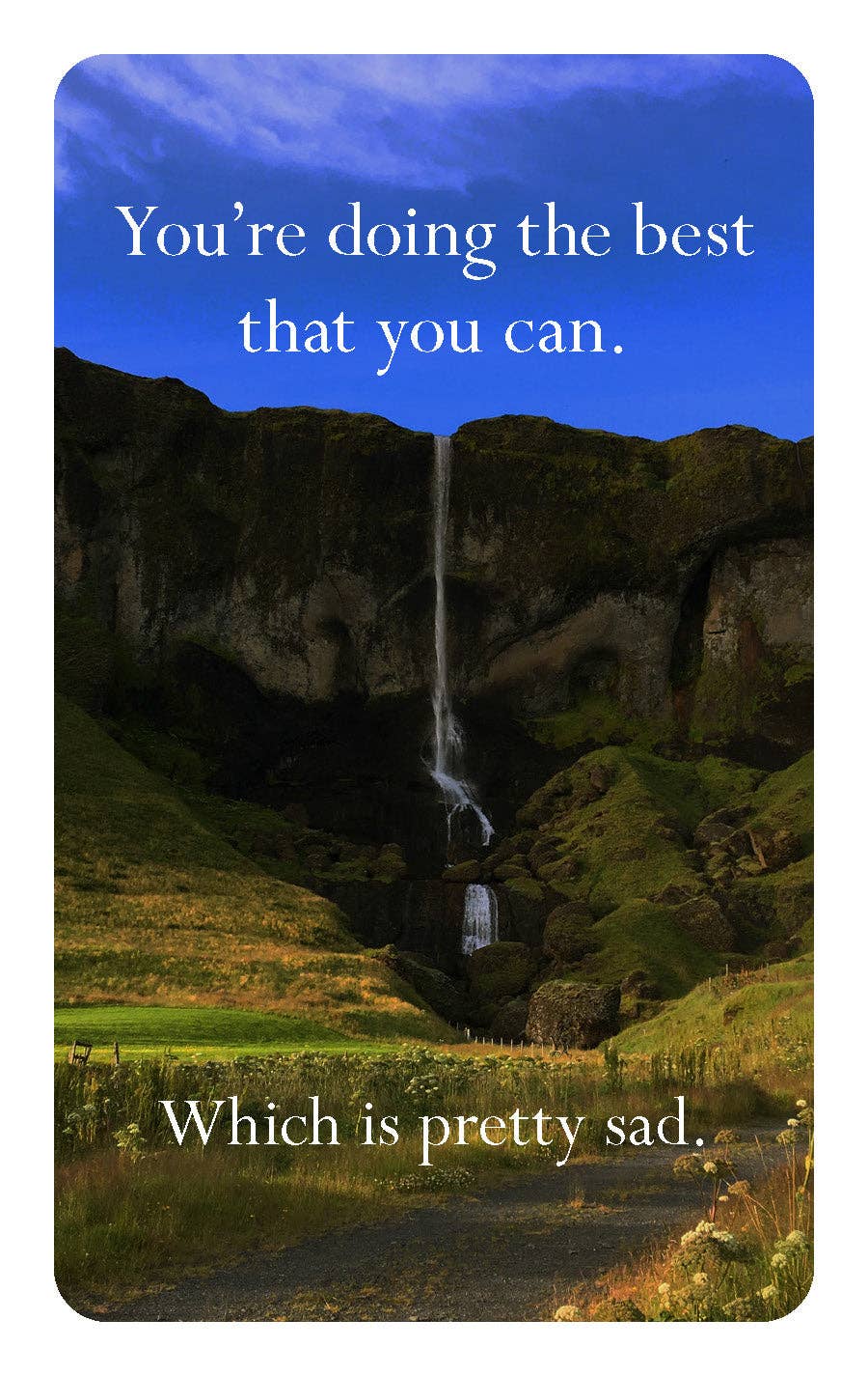 Disappointing Affirmations Deck - 52 Affirmation Cards (Flash Cards (Decks))