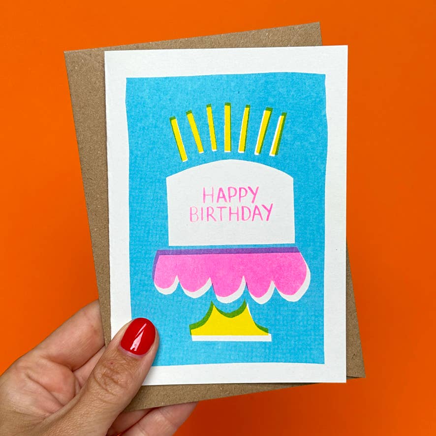 Happy Birthday Cards | Birthday Greeting Card | Riso Cards