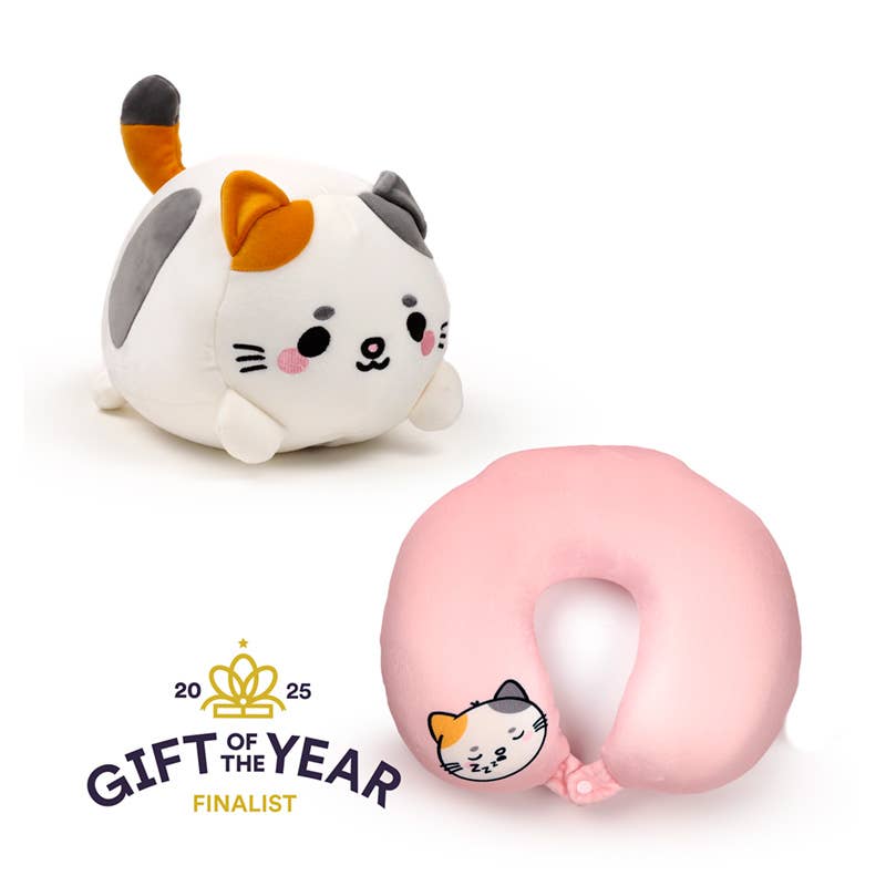 Lola the Cat Adormals 2-in-1 Plush Travel Pillow & Toy
