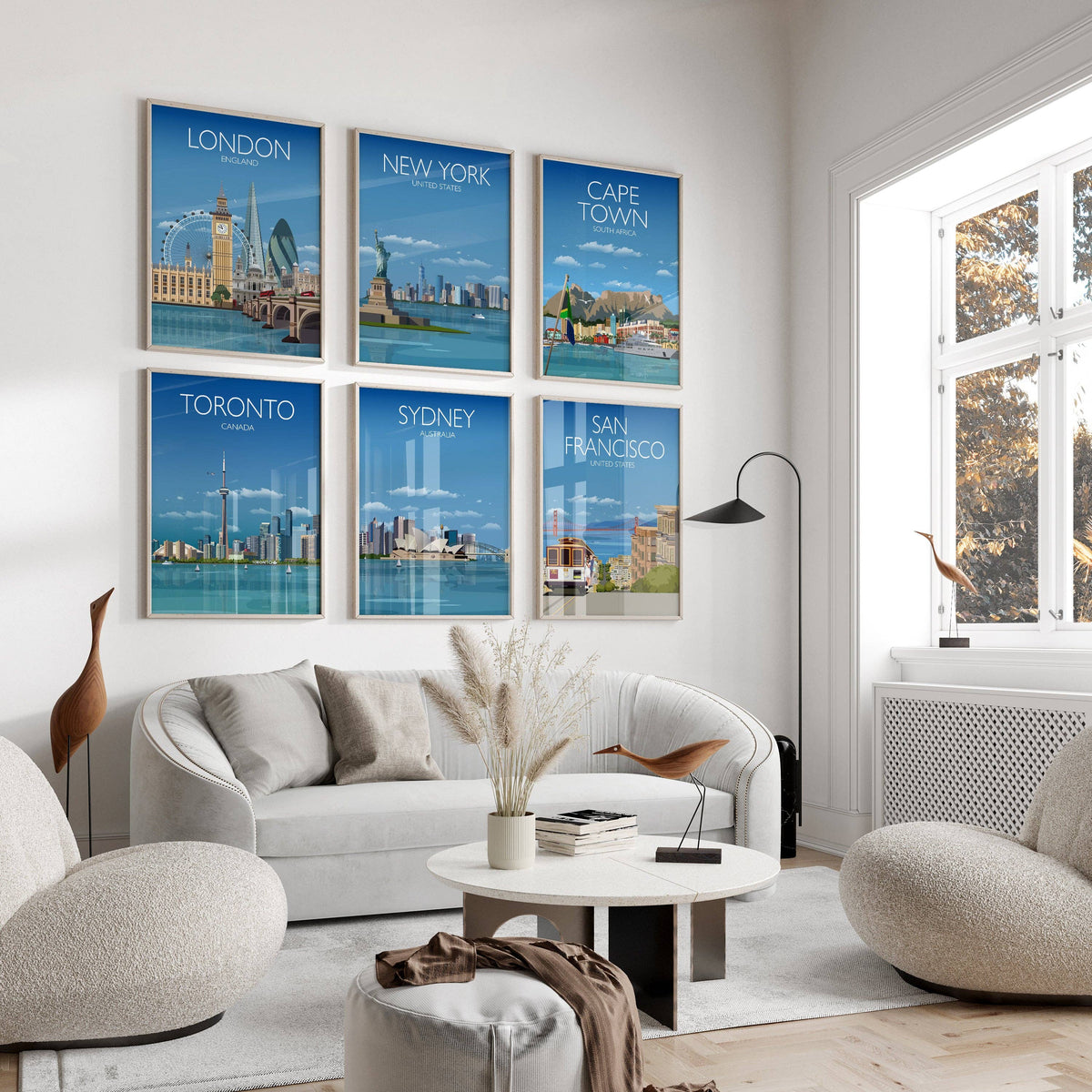 London Travel Print, London Travel Poster, City of London, UK, UK Travel Poster: Fine Art Print / A4 - 8.27 x11.69