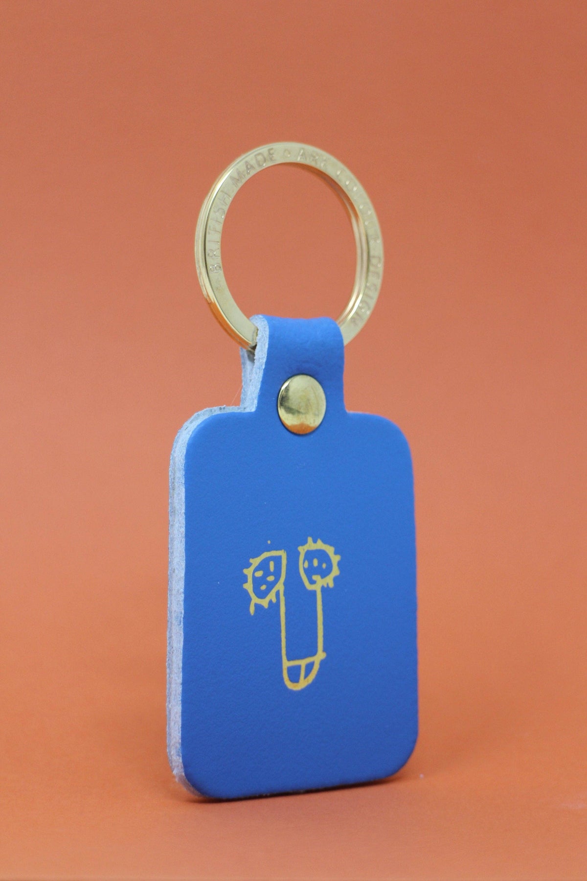 Willy Key Fobs: Pale Pink