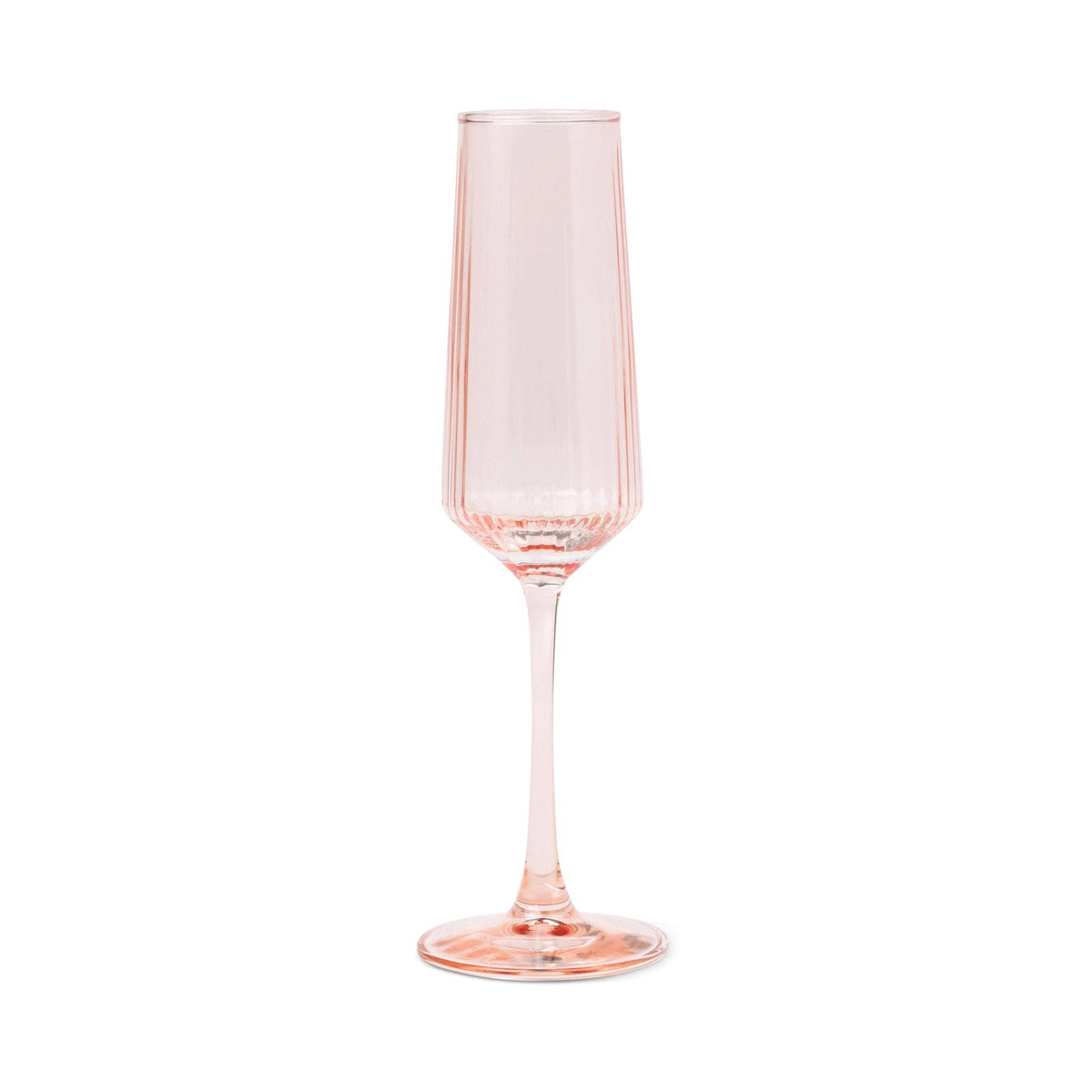 Here's How The Luna Champagne Flutes - Set of 2 - Blush