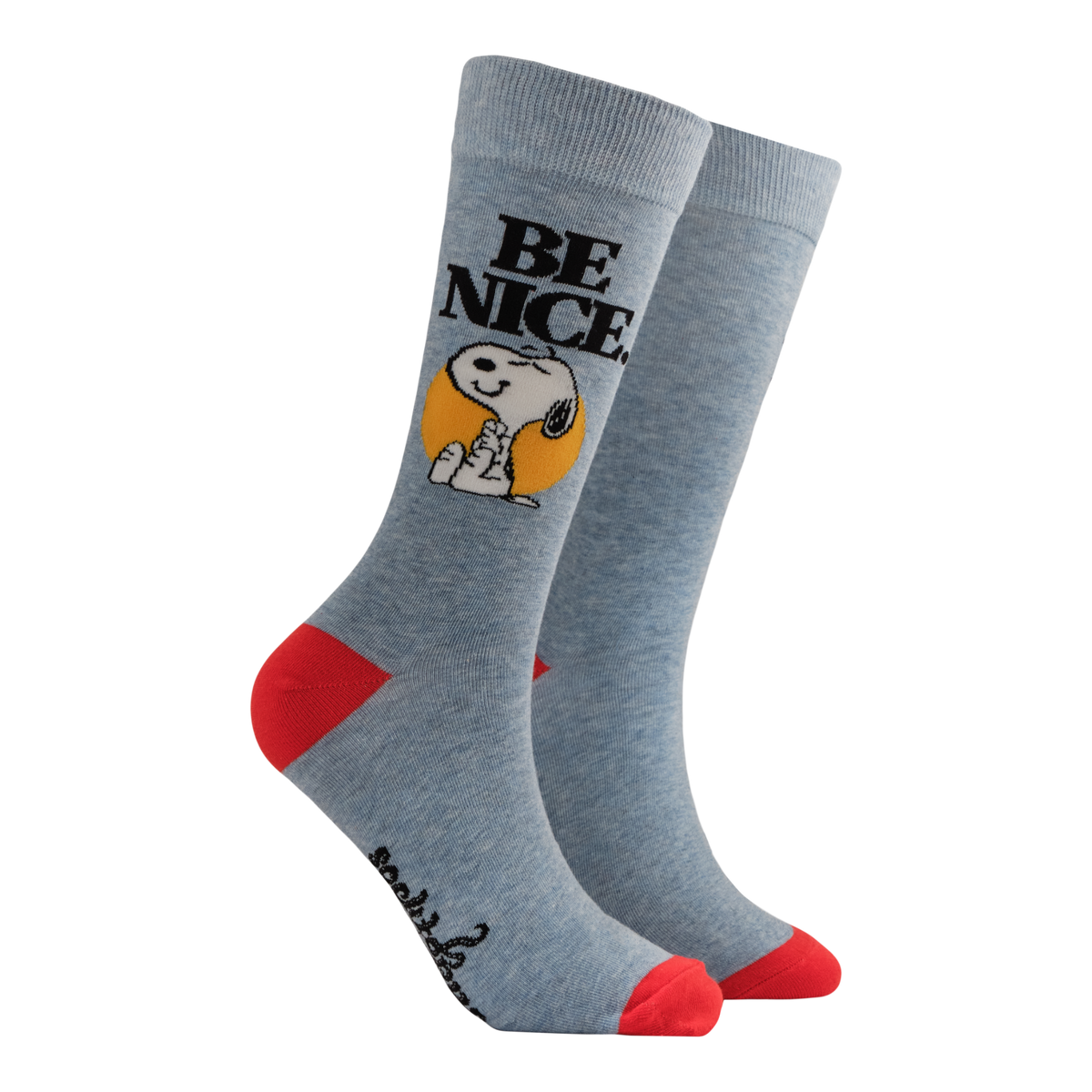 Be Nice Socks - Peanuts: BLUE / L (UK 9-12 / EU 43-48 / US 10-13)