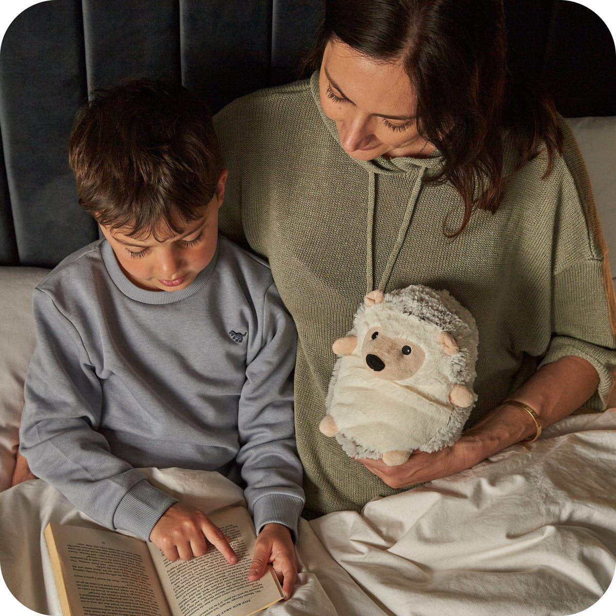 Warmies Beige Hedgehog