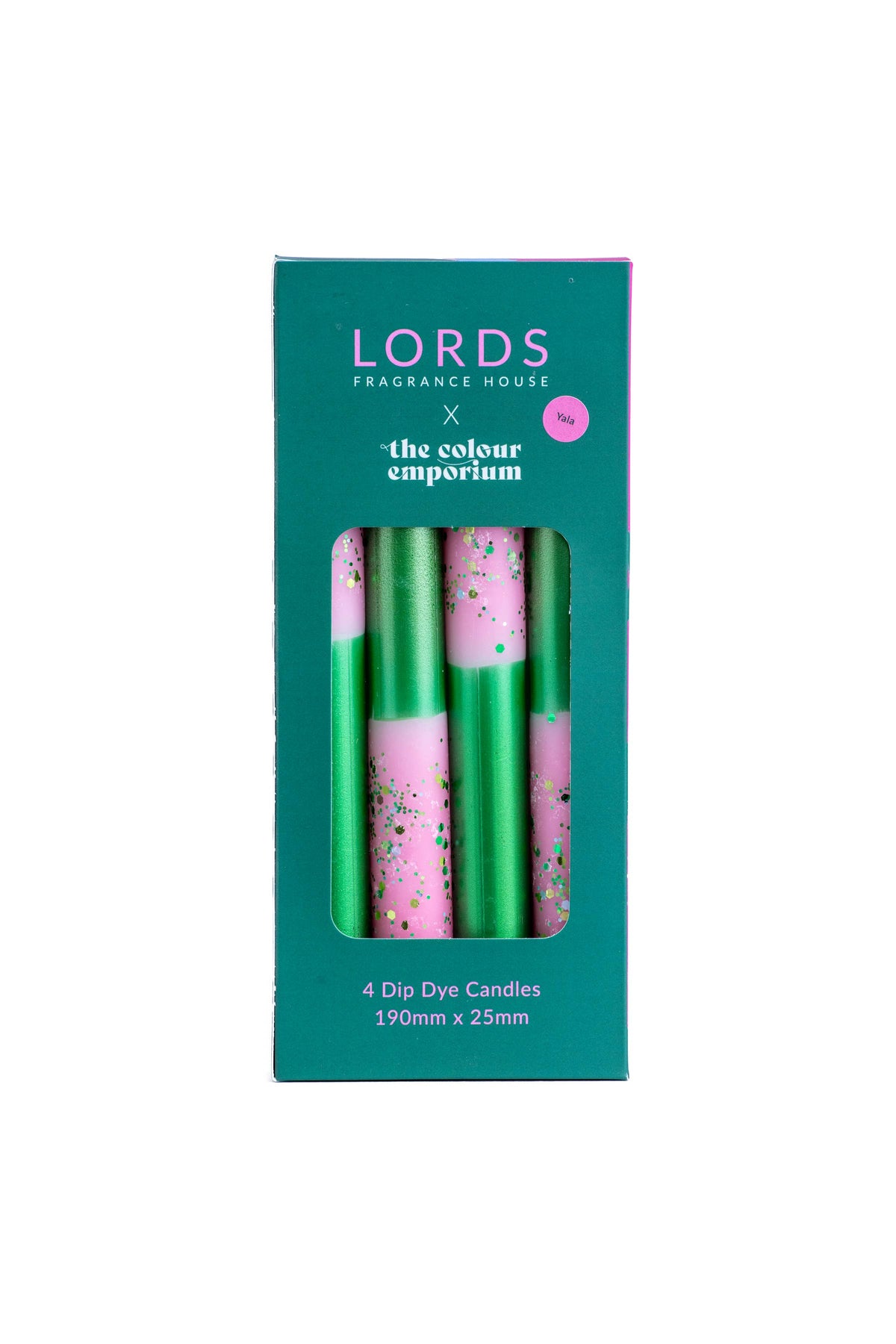 Yala Taper Candles | Dip Dye Candle | Scented Dinner Candle