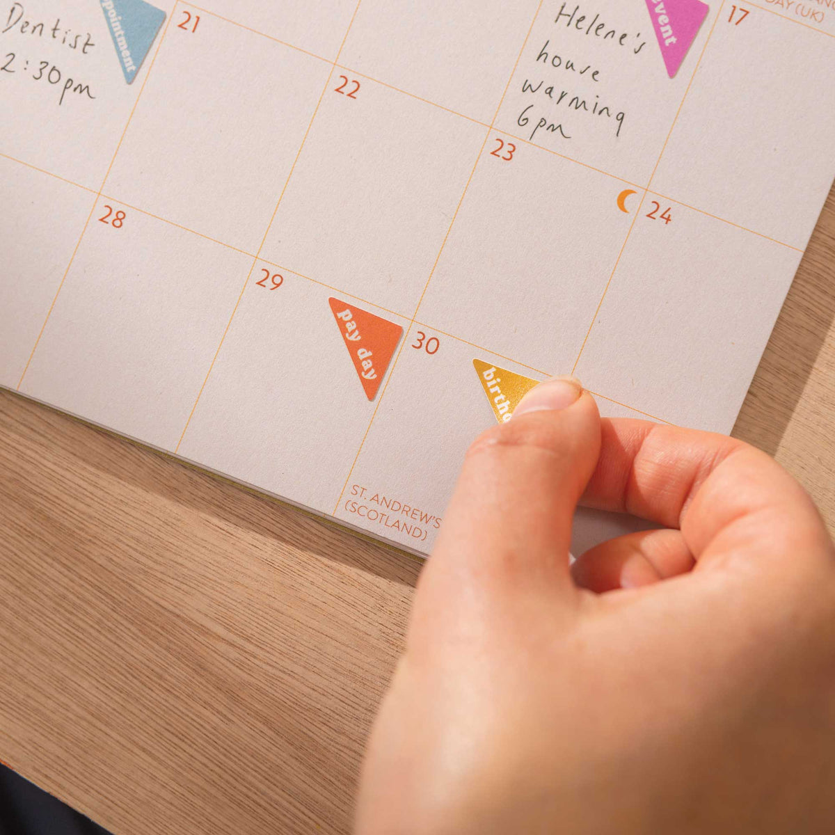 2026 Colour Pop | A3 Calendar
