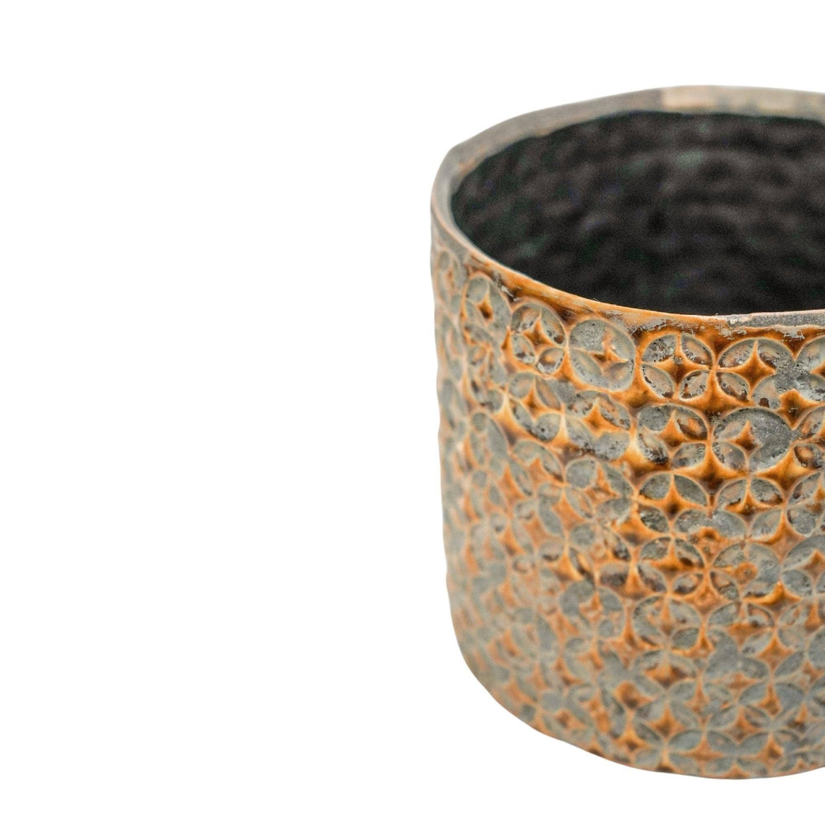 Terni Premium Glaze Ceramic Indoor Planter H15cm D18cm