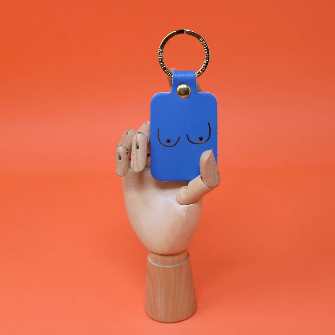 Boobs Key Fob: Black