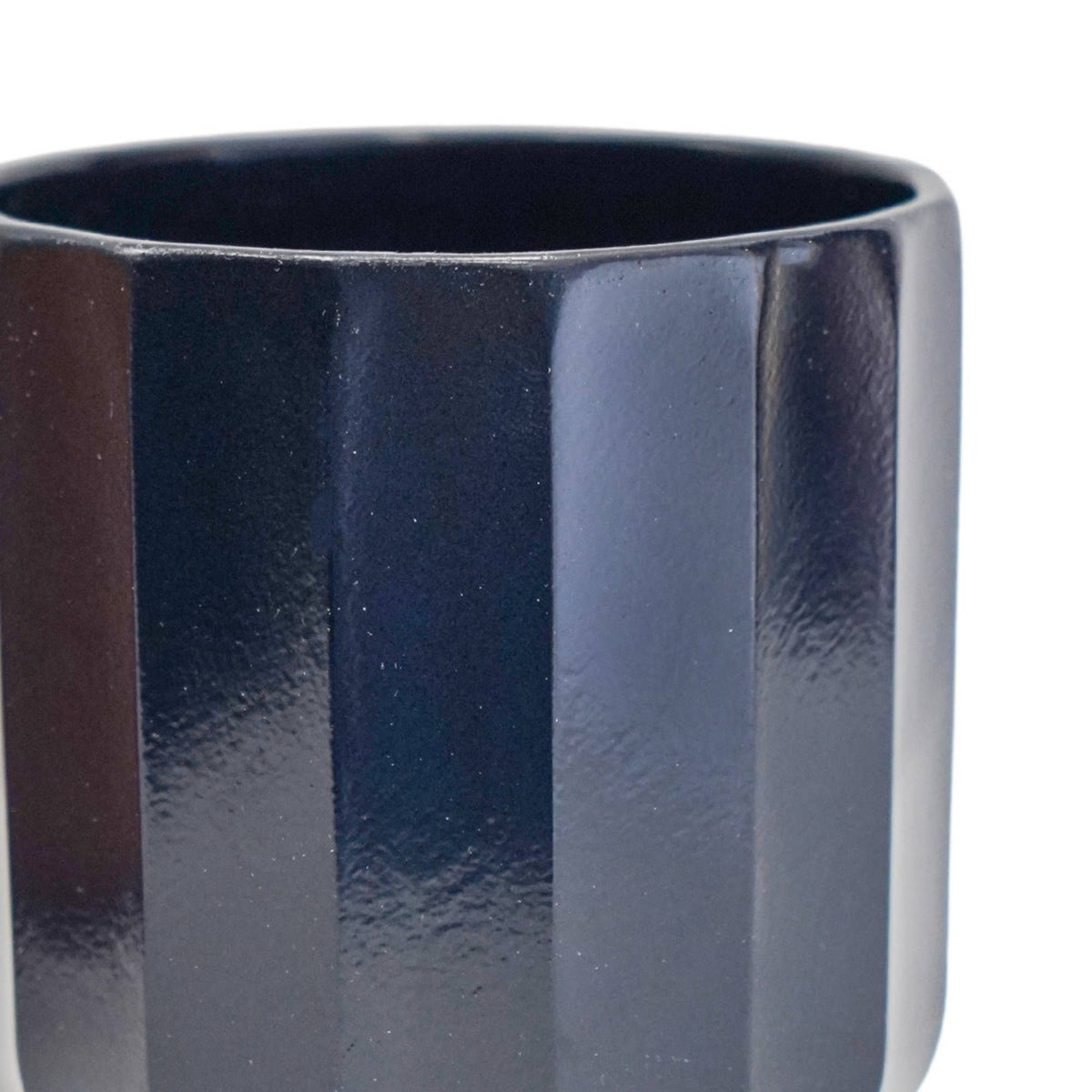 Positano Geo Planter: Burnt Orange / 11 cm