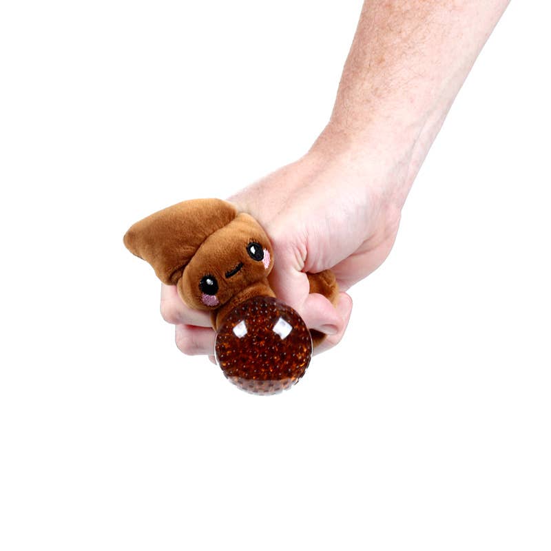 Queasy Squeezies Poop Plush Squeezy Toy