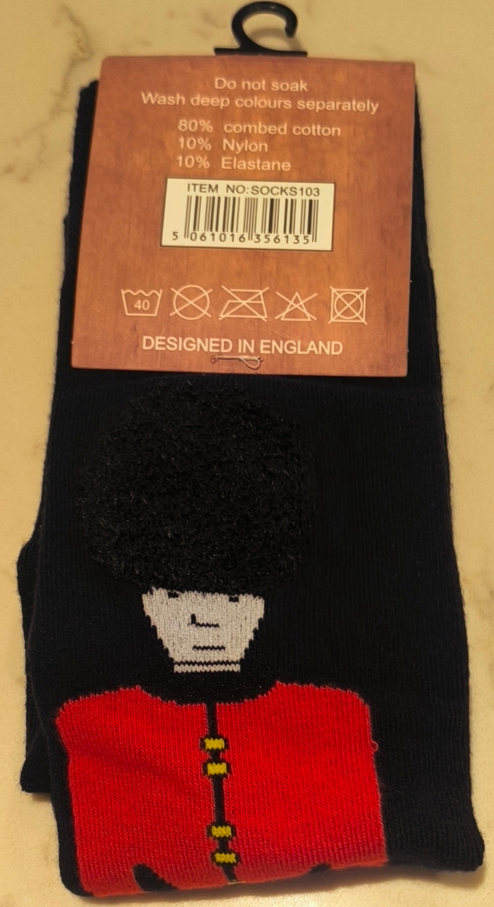 M+B Socks: London Guard- Navy blue