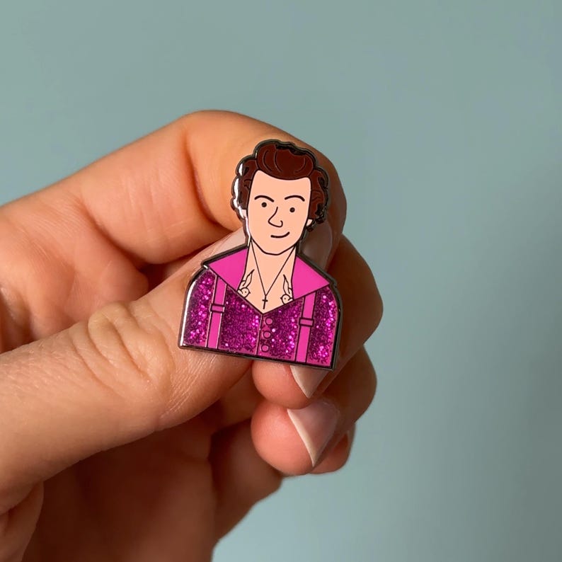 Harry Styles Enamel Pin