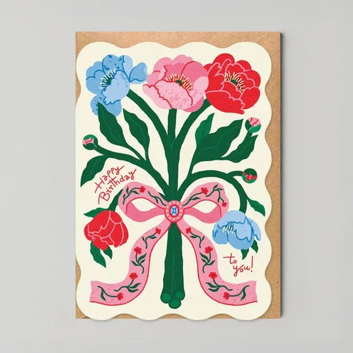 Floral Birthday Card