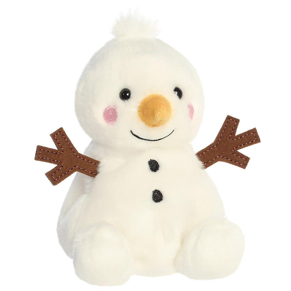 Palm Pals Twig Snowman 5 Inch Plush Toy