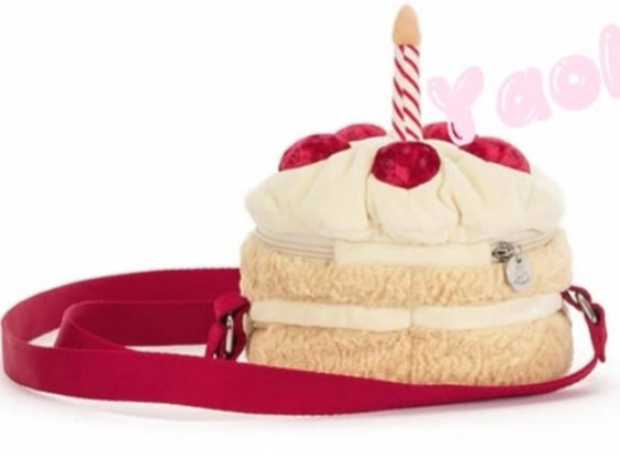 Jellycat Amuseables Birthday Cake Bag