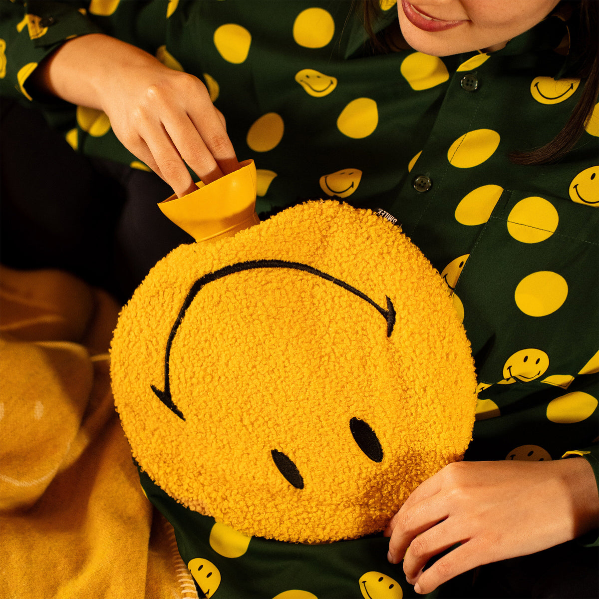 Smiley Hot Water Bottle