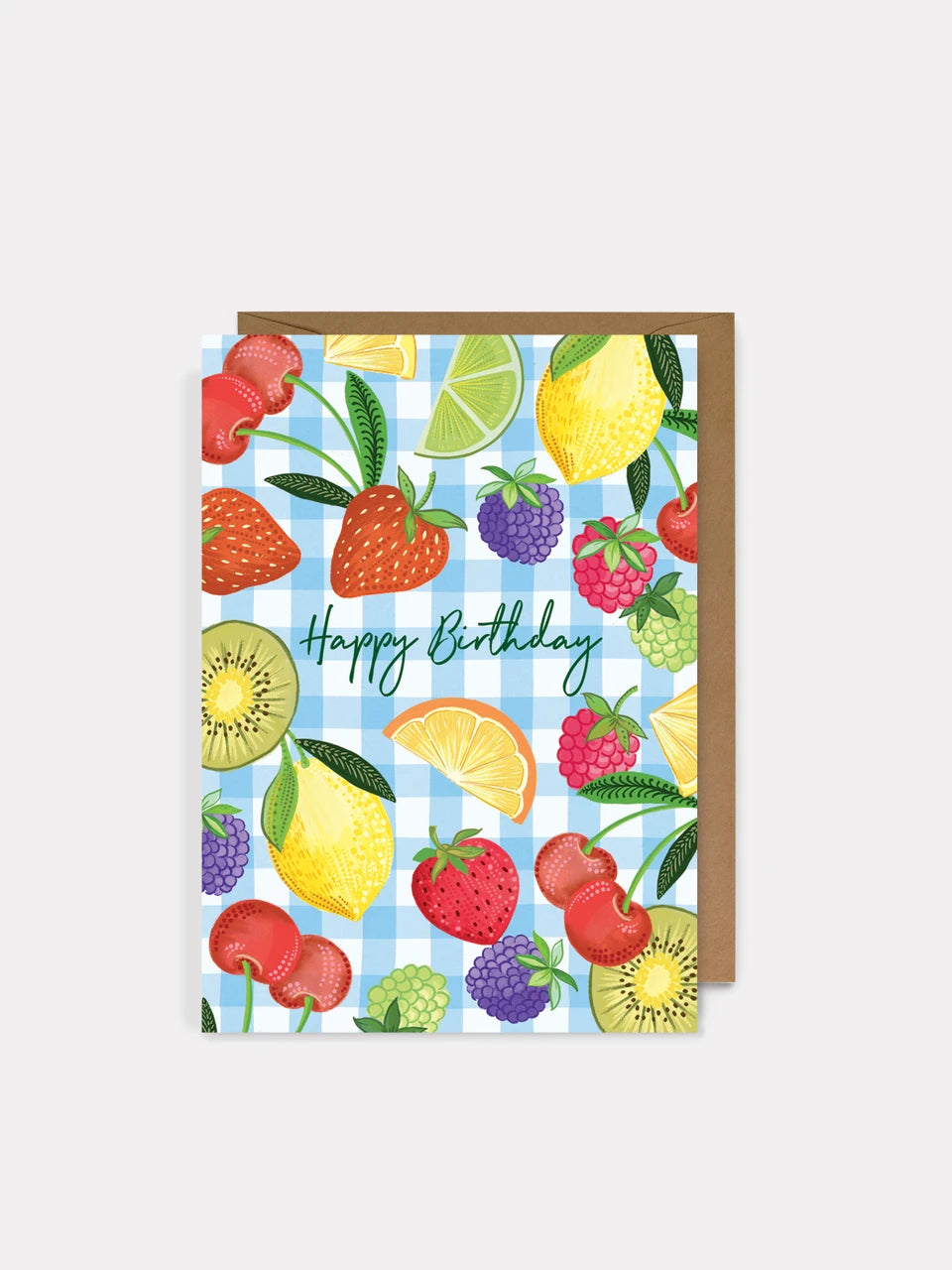 HON41 Mixed Fruit Birthday Card