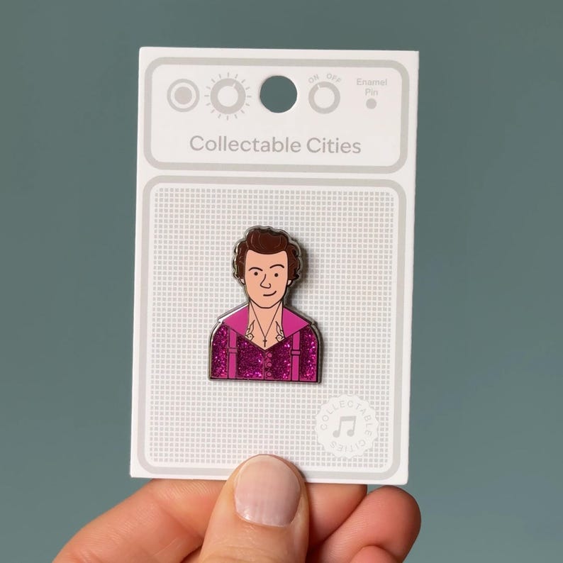 Harry Styles Enamel Pin