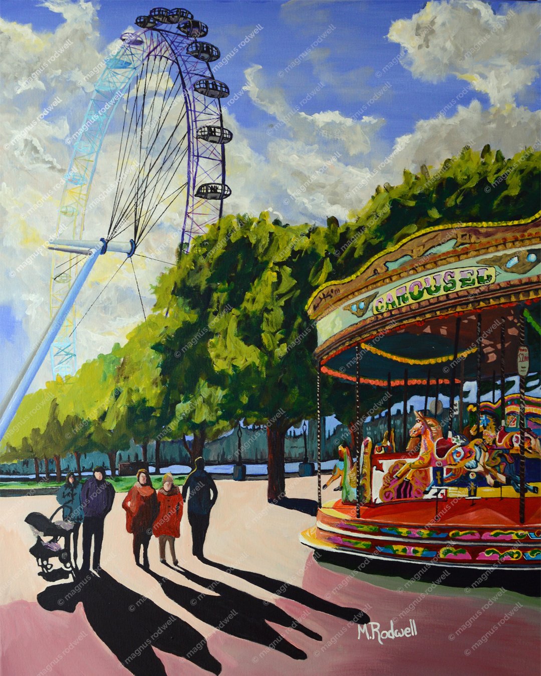 Magnus Rodwell- London Eye 9/360