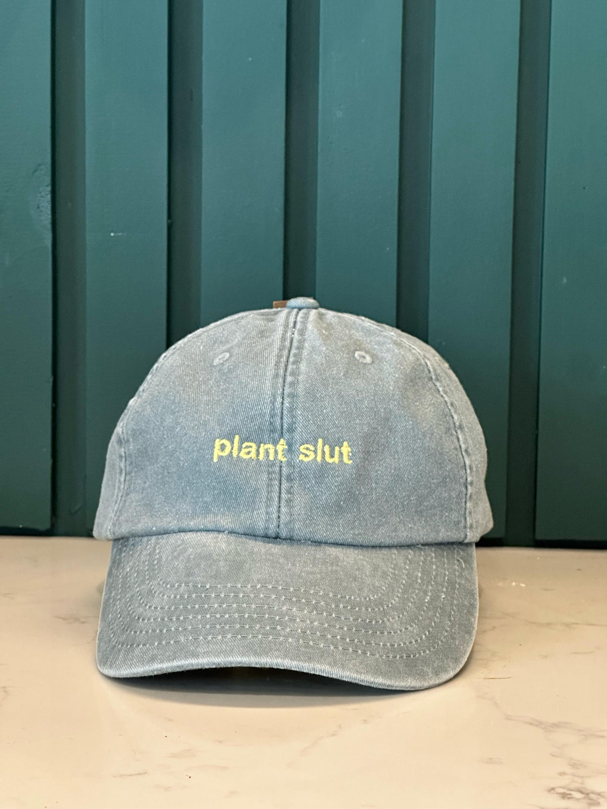 “plant slut” Cap: Sage Green