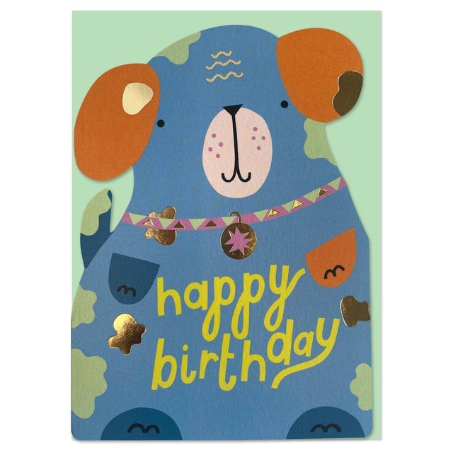 Happy Birthday Dog Card - Brightside