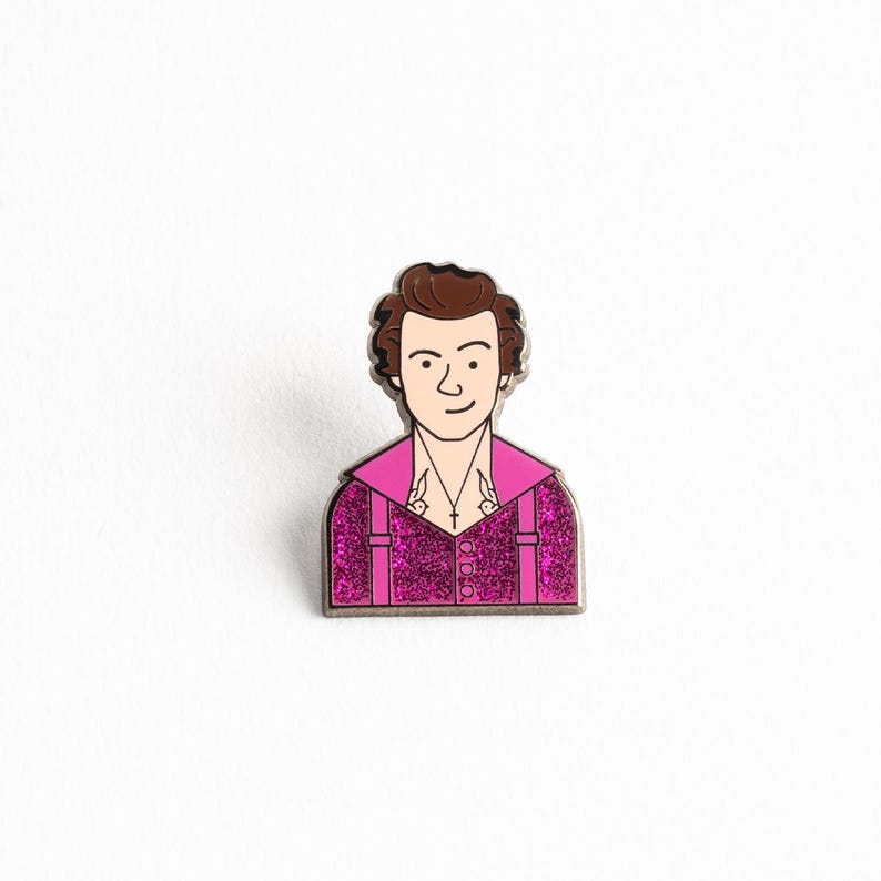 Harry Styles Enamel Pin